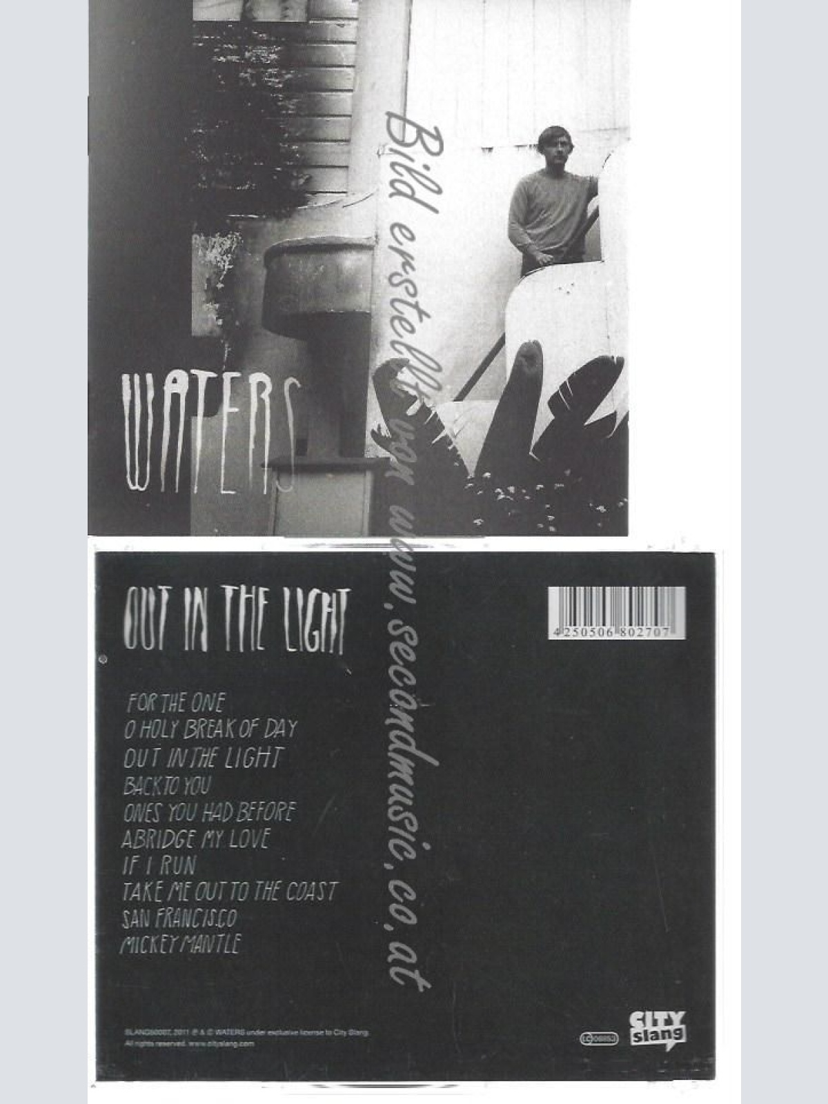 CD--WATERS--    OUT IN THE LIGHT