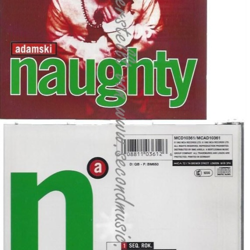 CD--ADAMSKI--    NAUGHTY