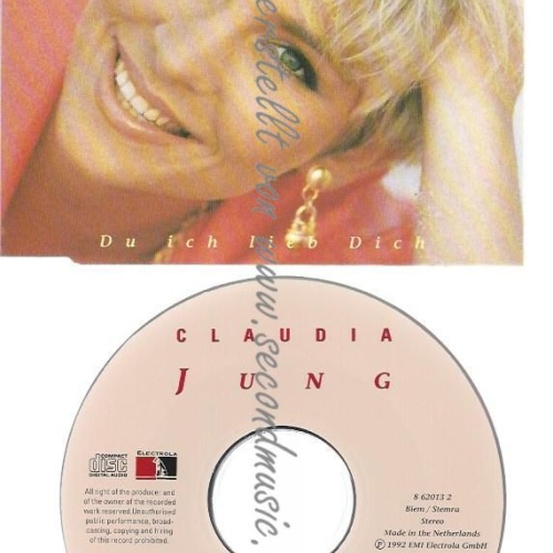 CD--CLAUDIA JUNG--    DU ICH LIEB' DICH