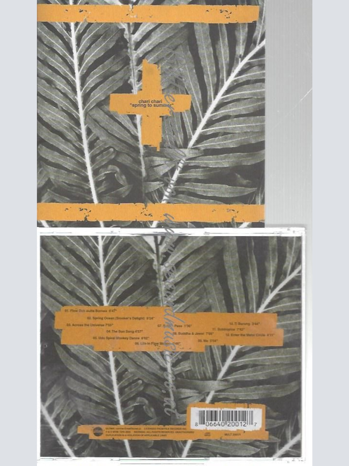 CD--CHARI CHARI--    SPRING TO SUMMER