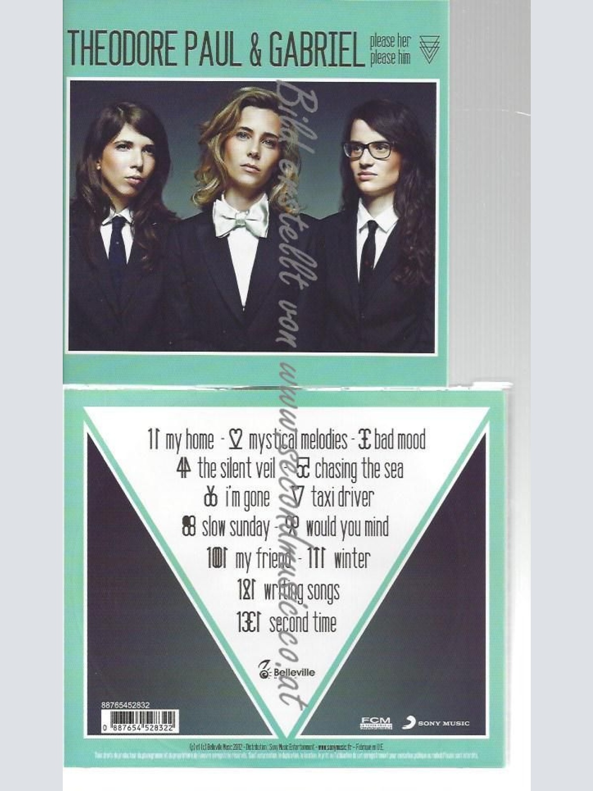 CD--PAUL & GABRIEL THEODORE--    PLEASE HER PLEASE HIM |