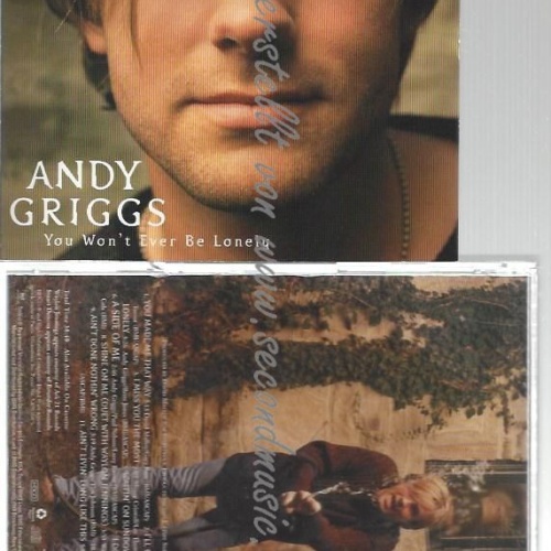 CD--ANDY GRIGGS--    YOU WON' T EVER BE LONELY