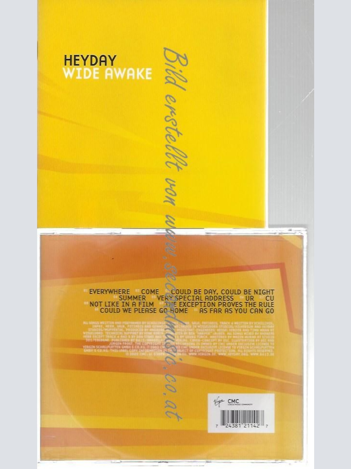 CD--HEYDAY--    WIDE AWAKE