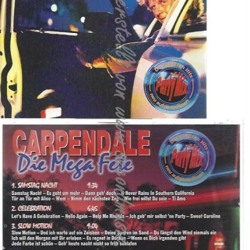 CD--HOWARD CARPENDALE--    DIE MEGA FETE