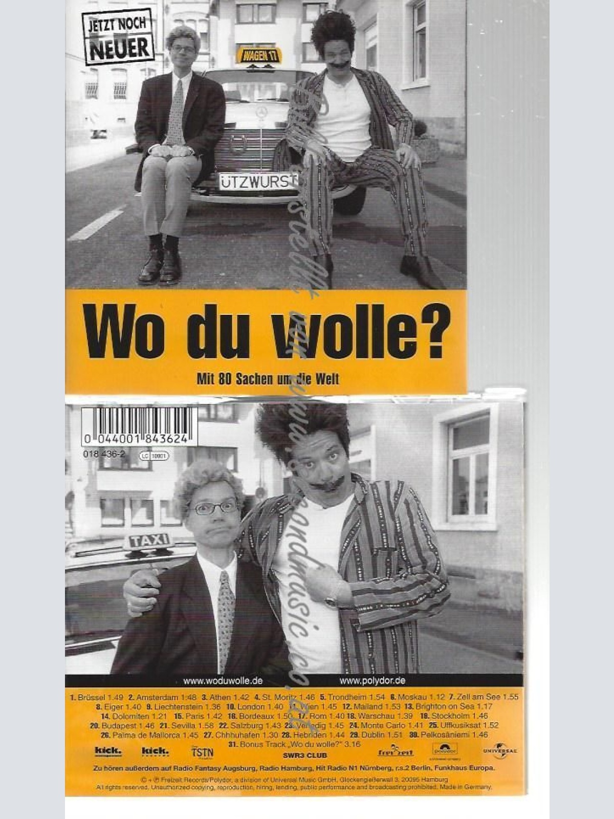 CD--WO DU WOLLE--    MIT  SACHEN UM DIE WELT