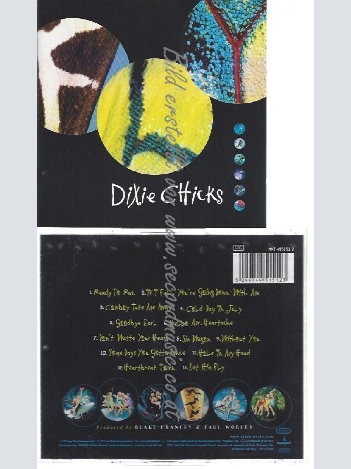 CD--DIXIE CHICKS--    FLY