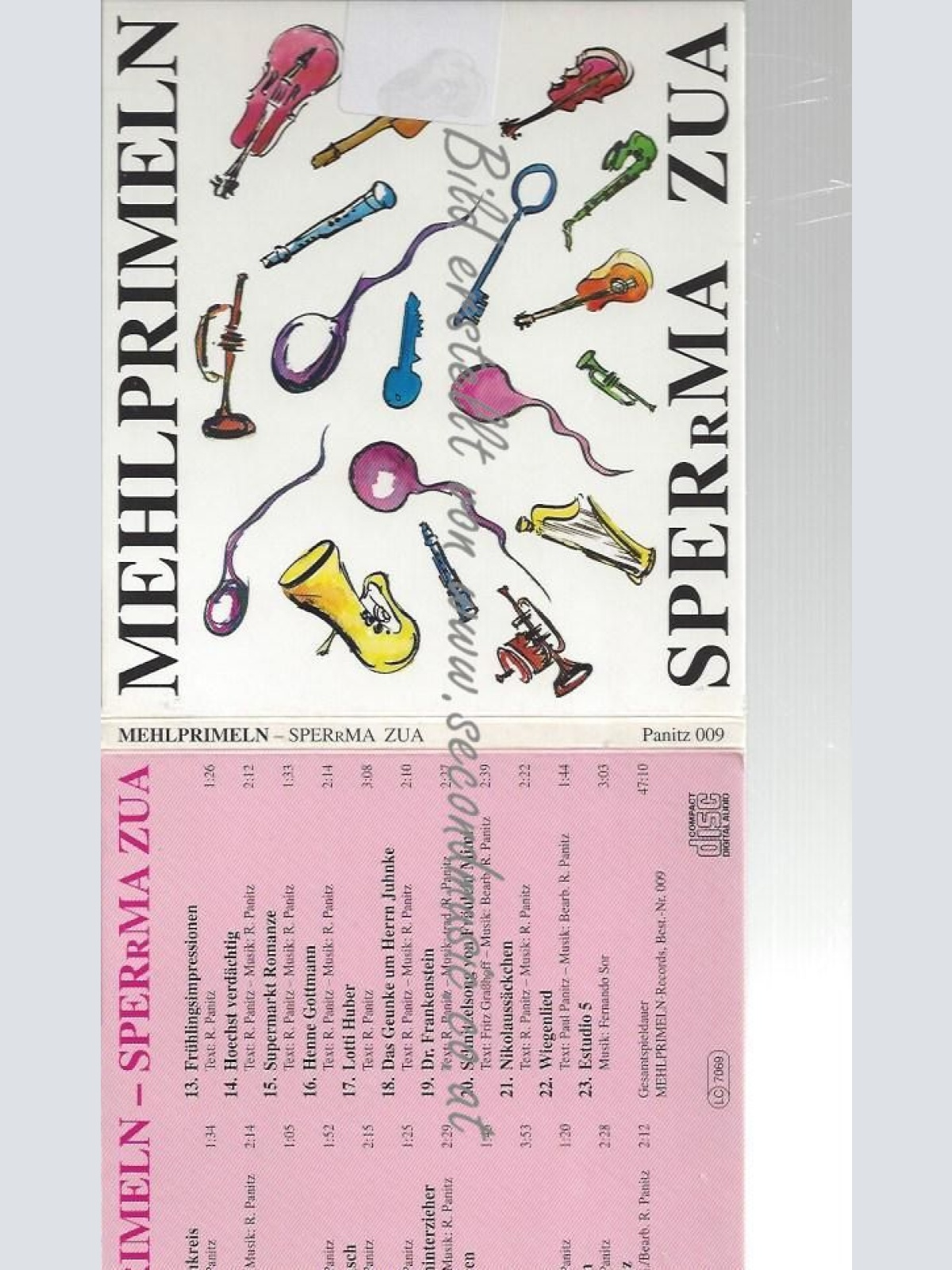 CD--MEHLPRIMELN--    SPERRMA ZUA