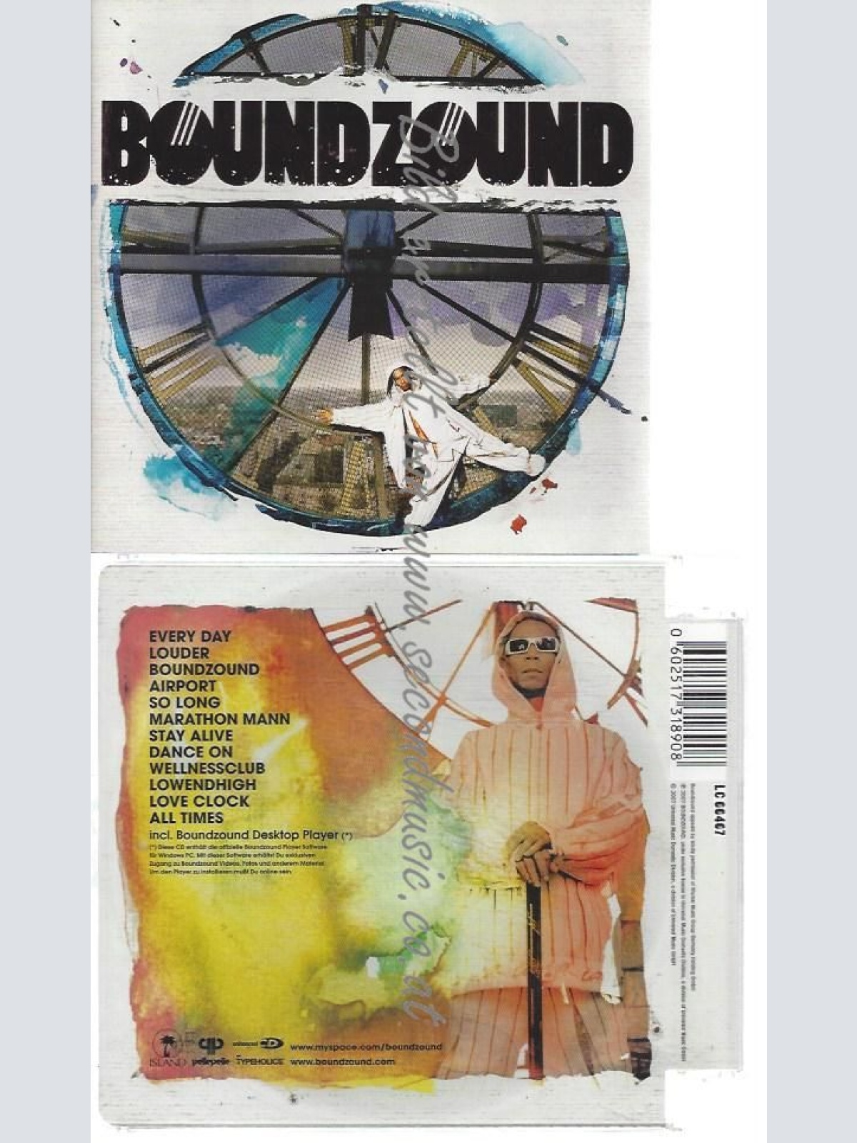 CD--BOUNDZOUND--    BOUNDZOUND -DIGITAL VERSION-