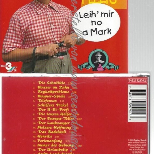 CD--BARWASSER--    ERWIN PELZIG -  - LEIH' MIR NO A MARK