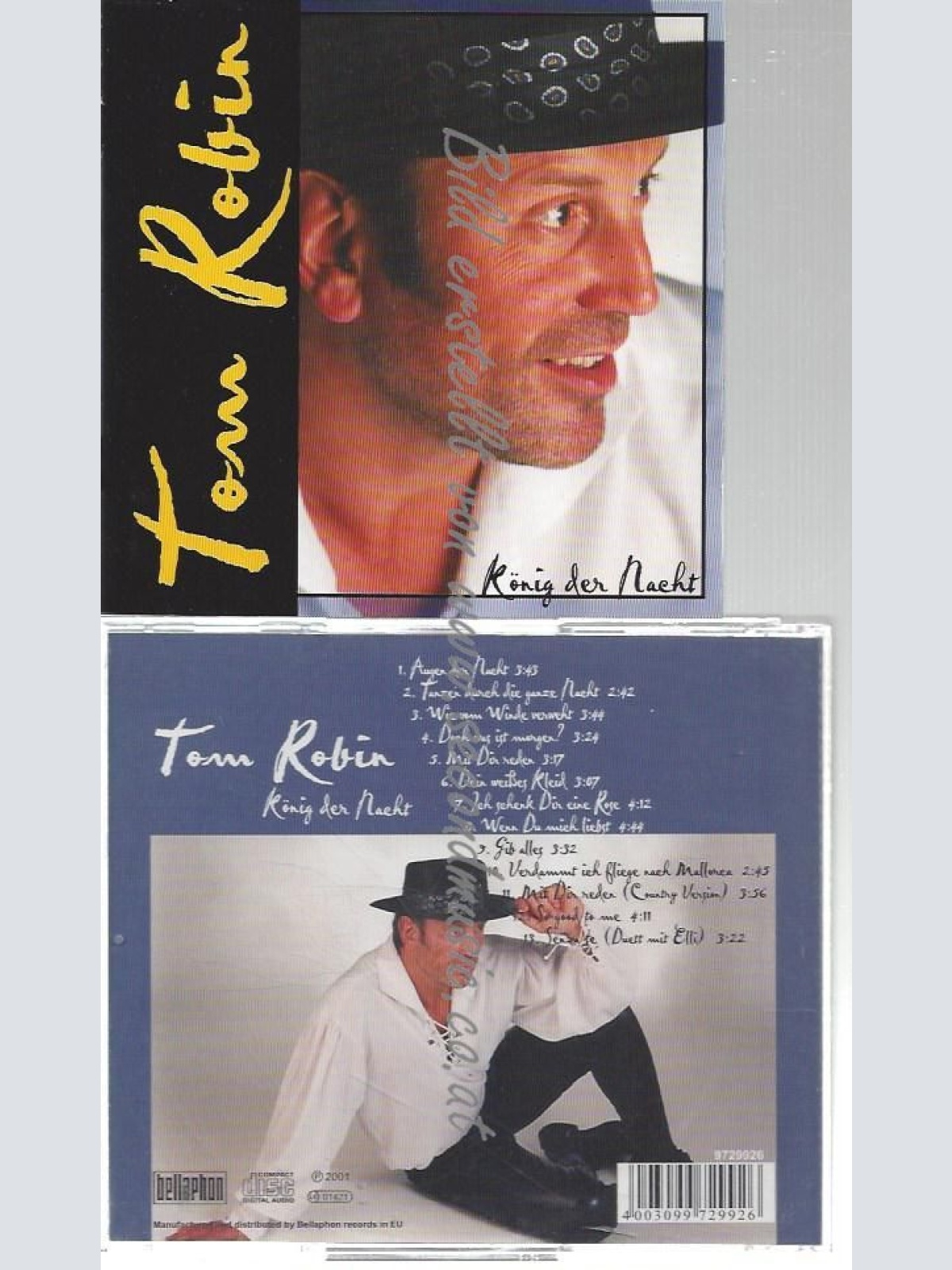 CD--TOM ROBIN--    KÖNIG DER NACHT
