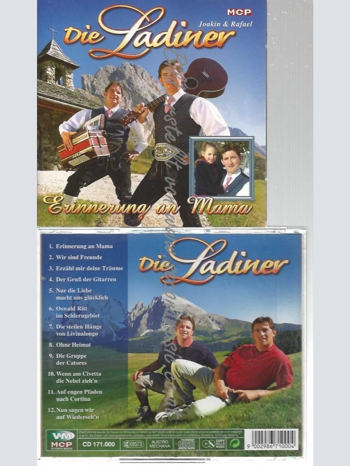 CD--DIE LADINER--    ERINNERUNG AN MAMA