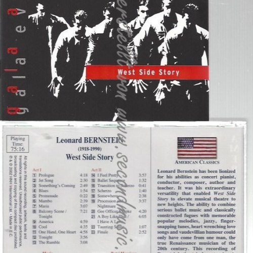 CD--MARIANNE COOKE--    BERNSTEIN: WEST SIDE STORY