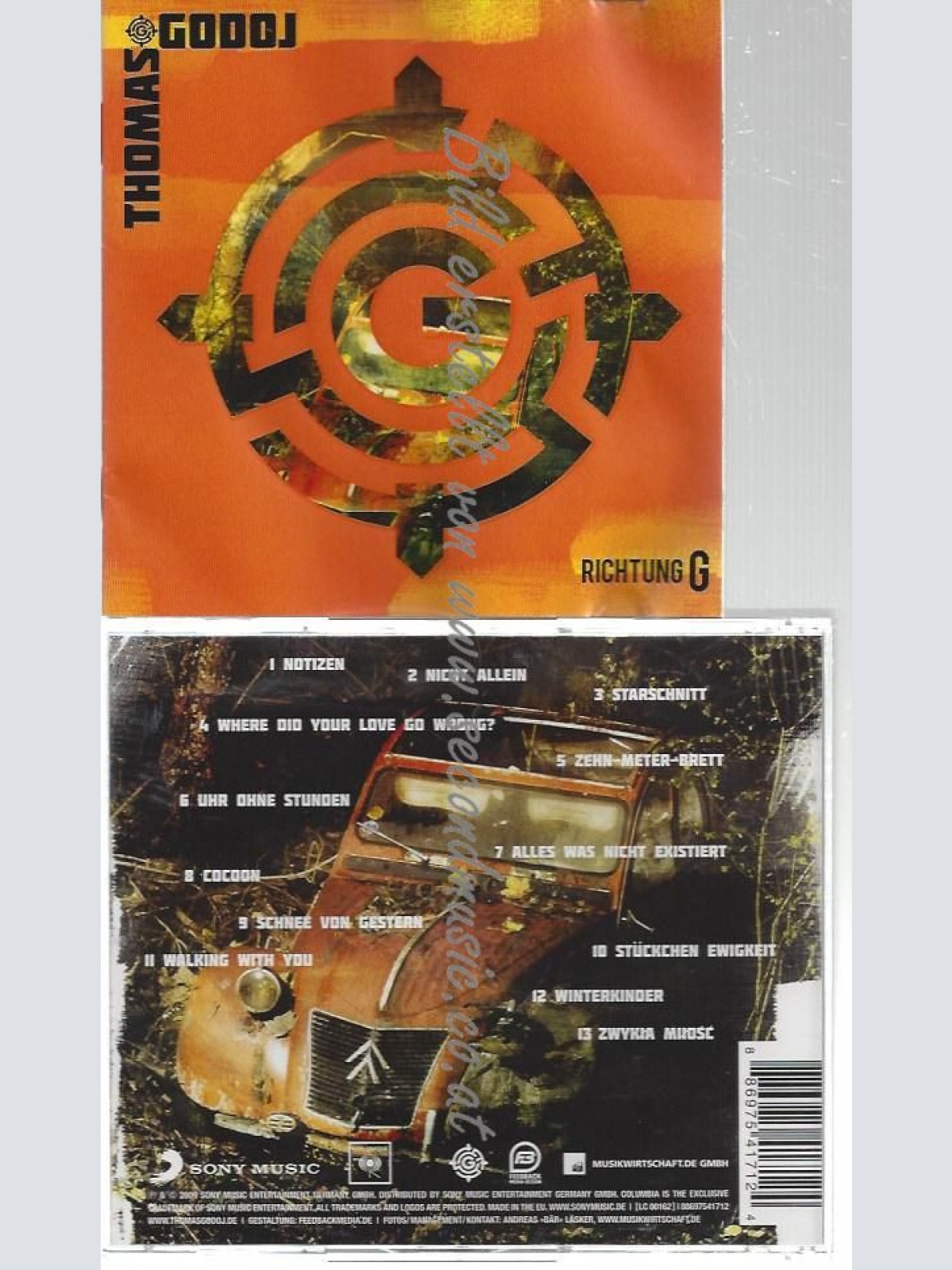 CD--THOMAS GODOJ--    RICHTUNG G