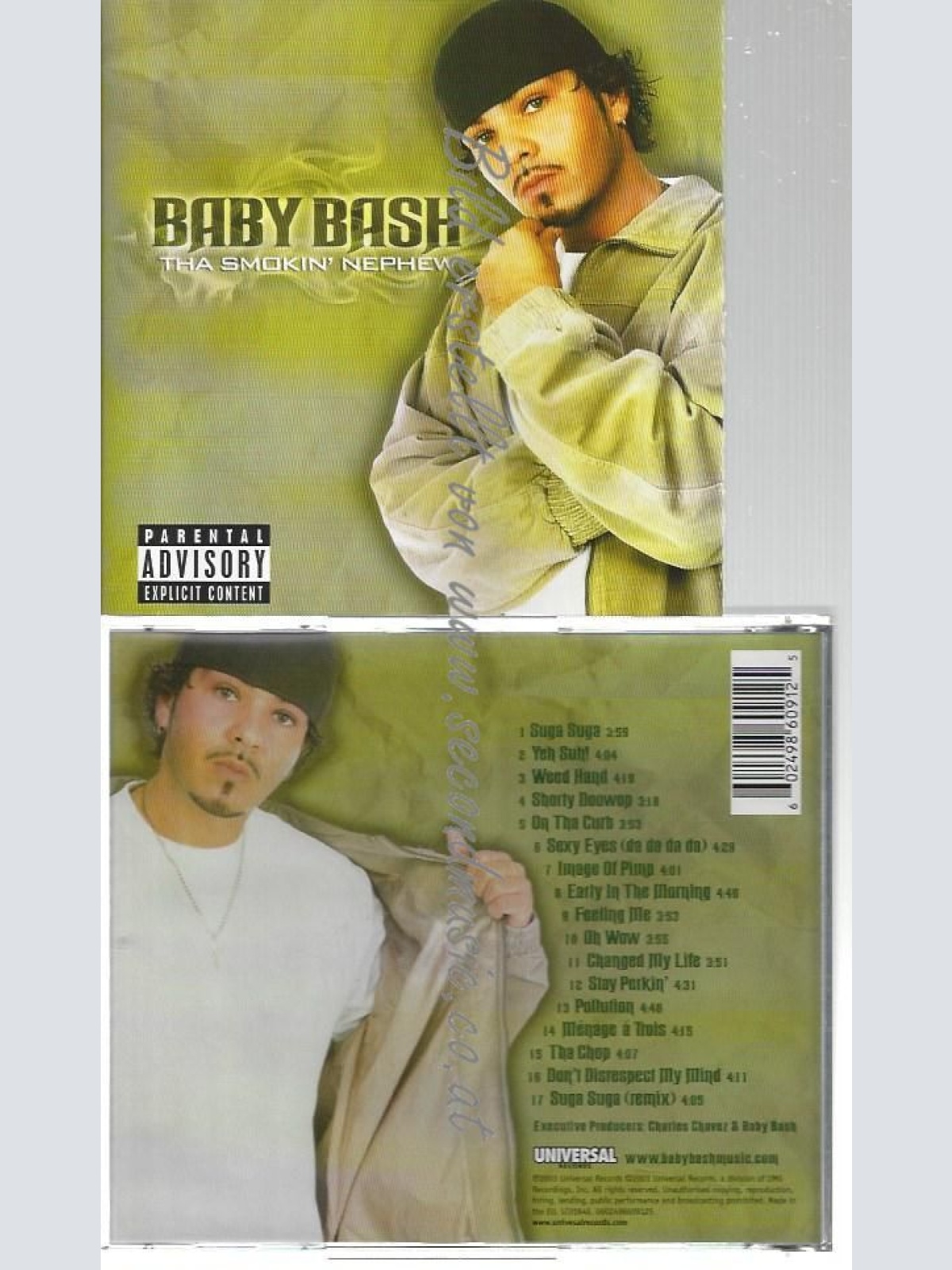 CD--BABY BASH--    THA SMOKIN' NEPHEW