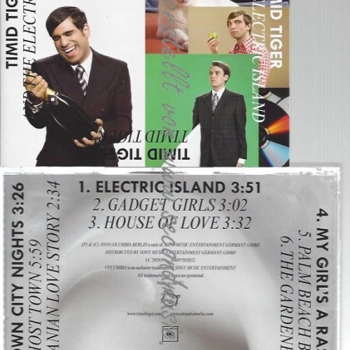 CD--TIMID TIGER--    ELECTRIC ISLAND