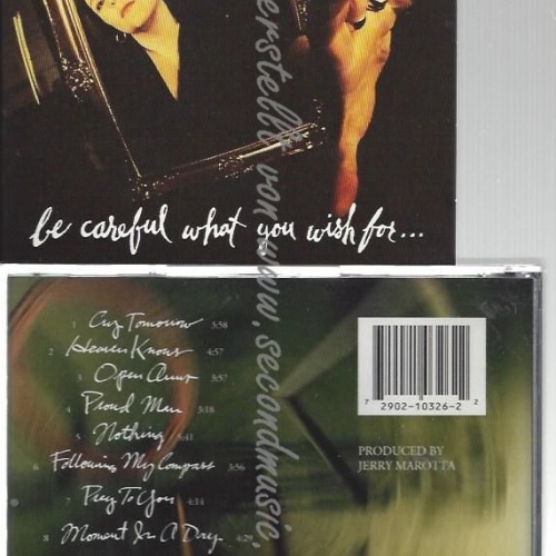 CD--KRISTEN HALL--    BE CAREFUL WHAT YOU WISH