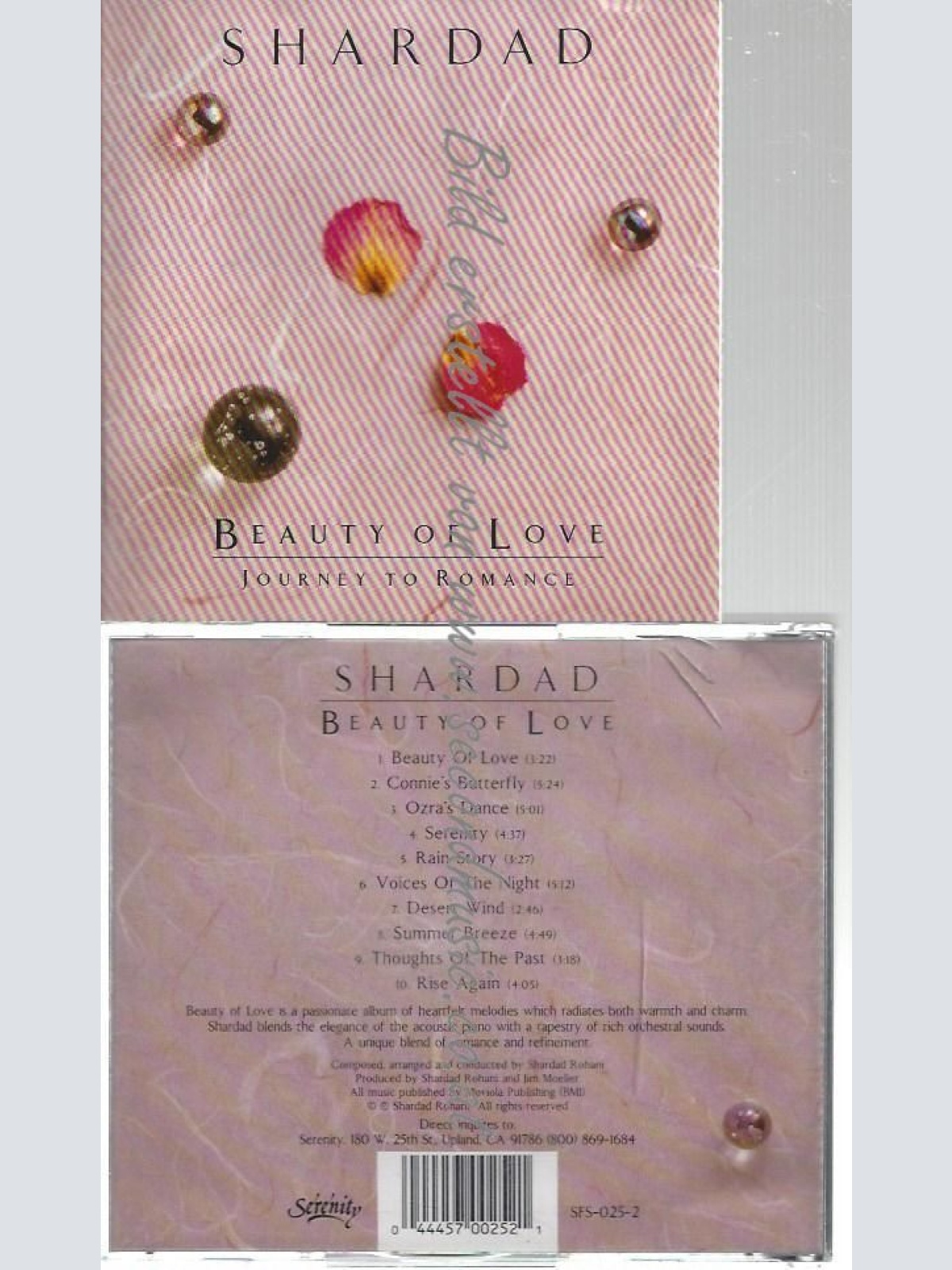 CD--SHARDAD ROHANI--    BEAUTY OF LOVE |