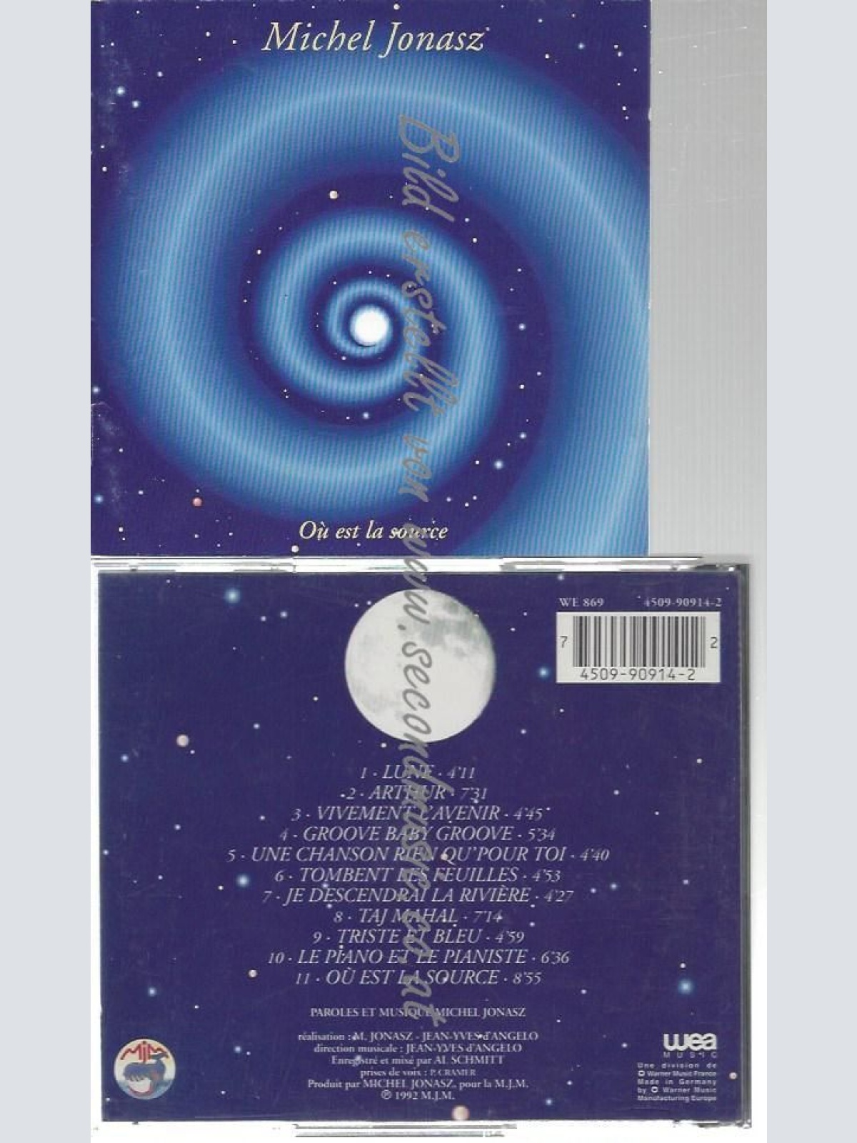 CD--MICHEL JONASZ--    OU EST LA SOURCE |