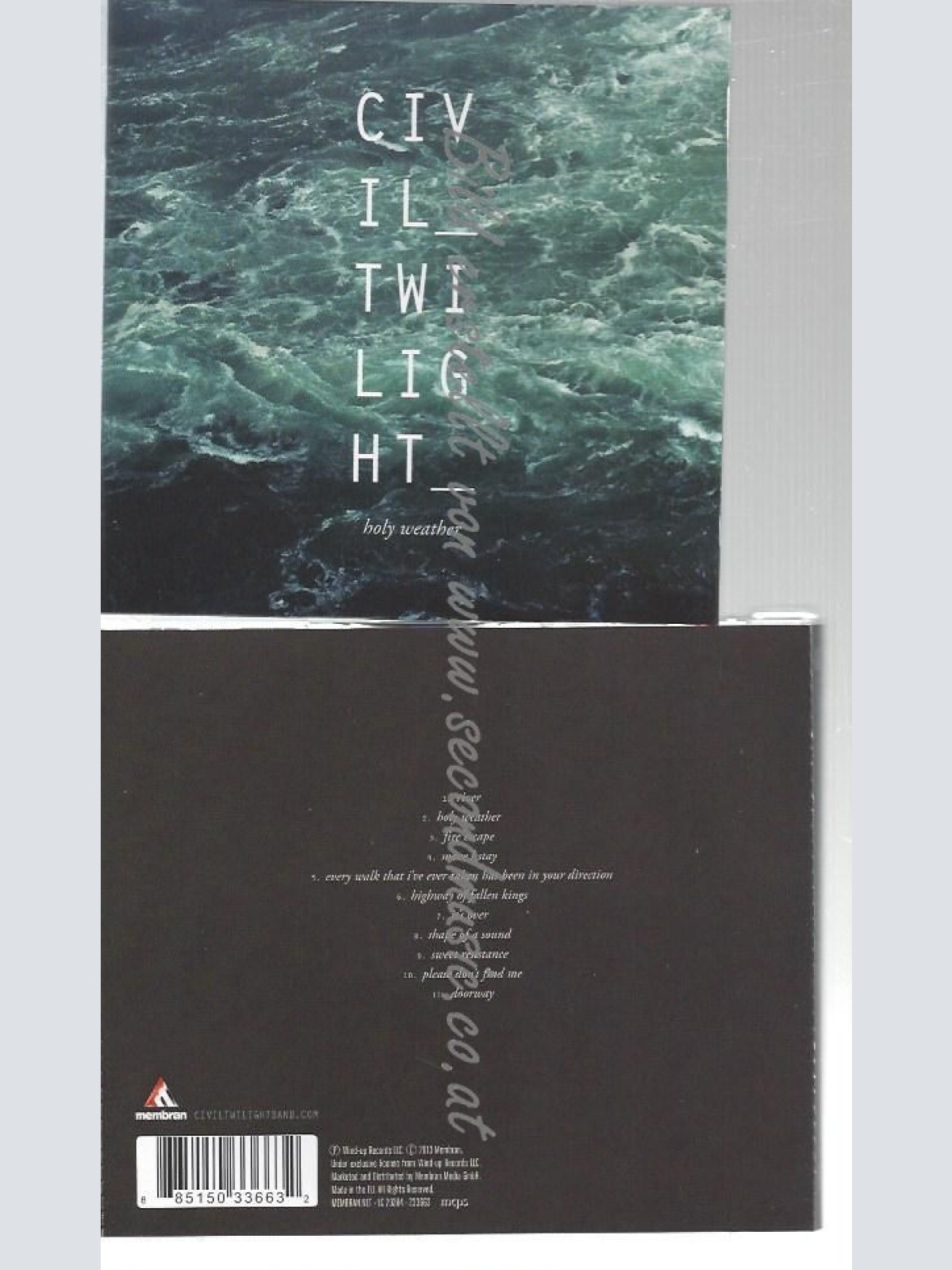 CD--CIVIL TWILIGHT--    HOLY WEATHER: REMIX EP