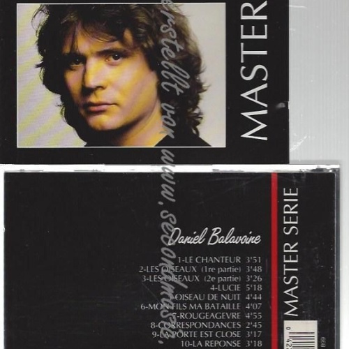 CD--ALENTS DU SIECLE    / DANIEL BALAVOINE--    MASTER SERIE