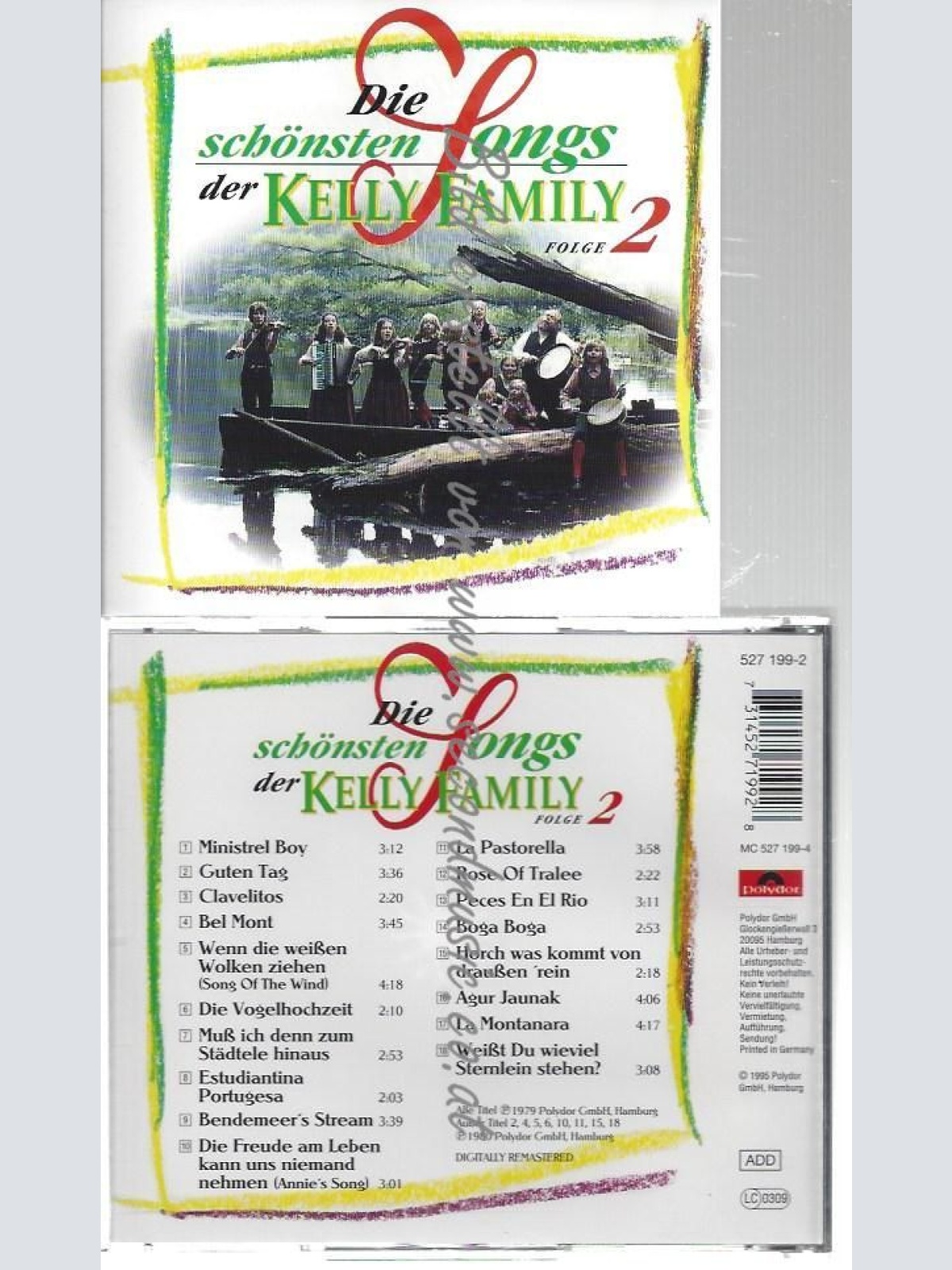CD--KELLY FAMILY--    DIE SCHÖNSTEN SONGS DER KELLY FAMILY - FOLGE     2
