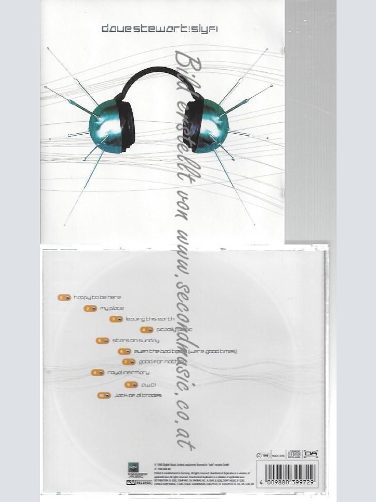 CD--DAVE STEWART--    SLY FI