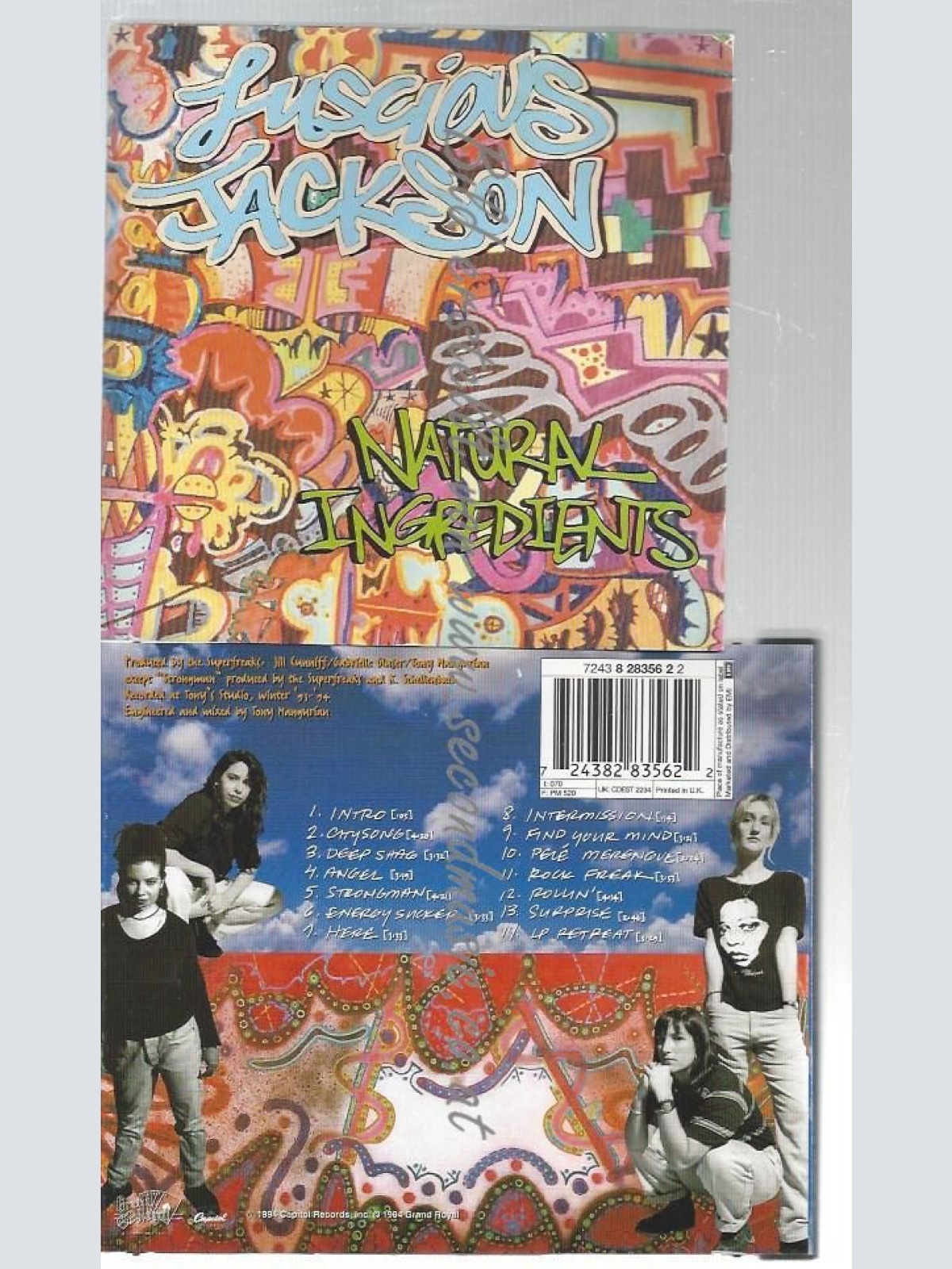 CD--LUSCIOUS JACKSON--    NATURAL INGREDIENTS