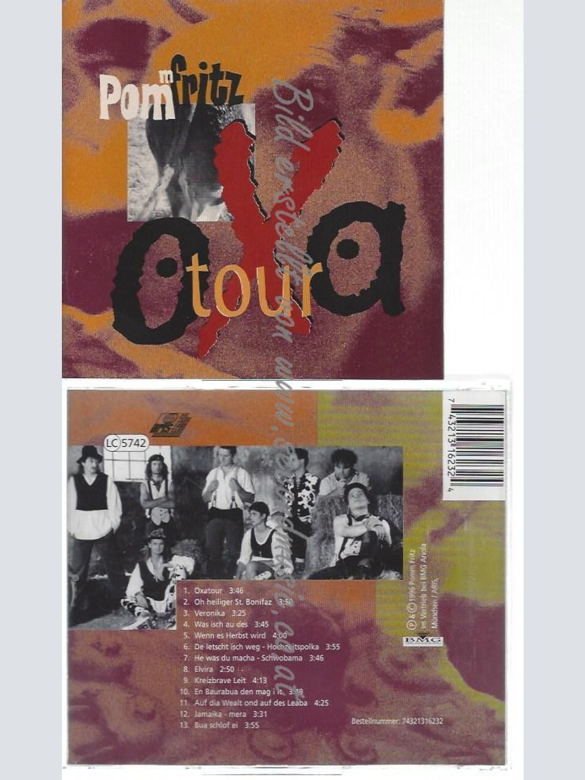 CD--Oxatour //  Pomm Fritz
