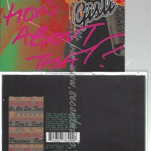 CD--GISLI--    HOW ABOUT THAT [EXPLICIT]