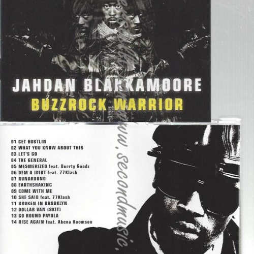 CD--JAHDAN BLAKKAMOORE--    BUZZROCK WARRIOR