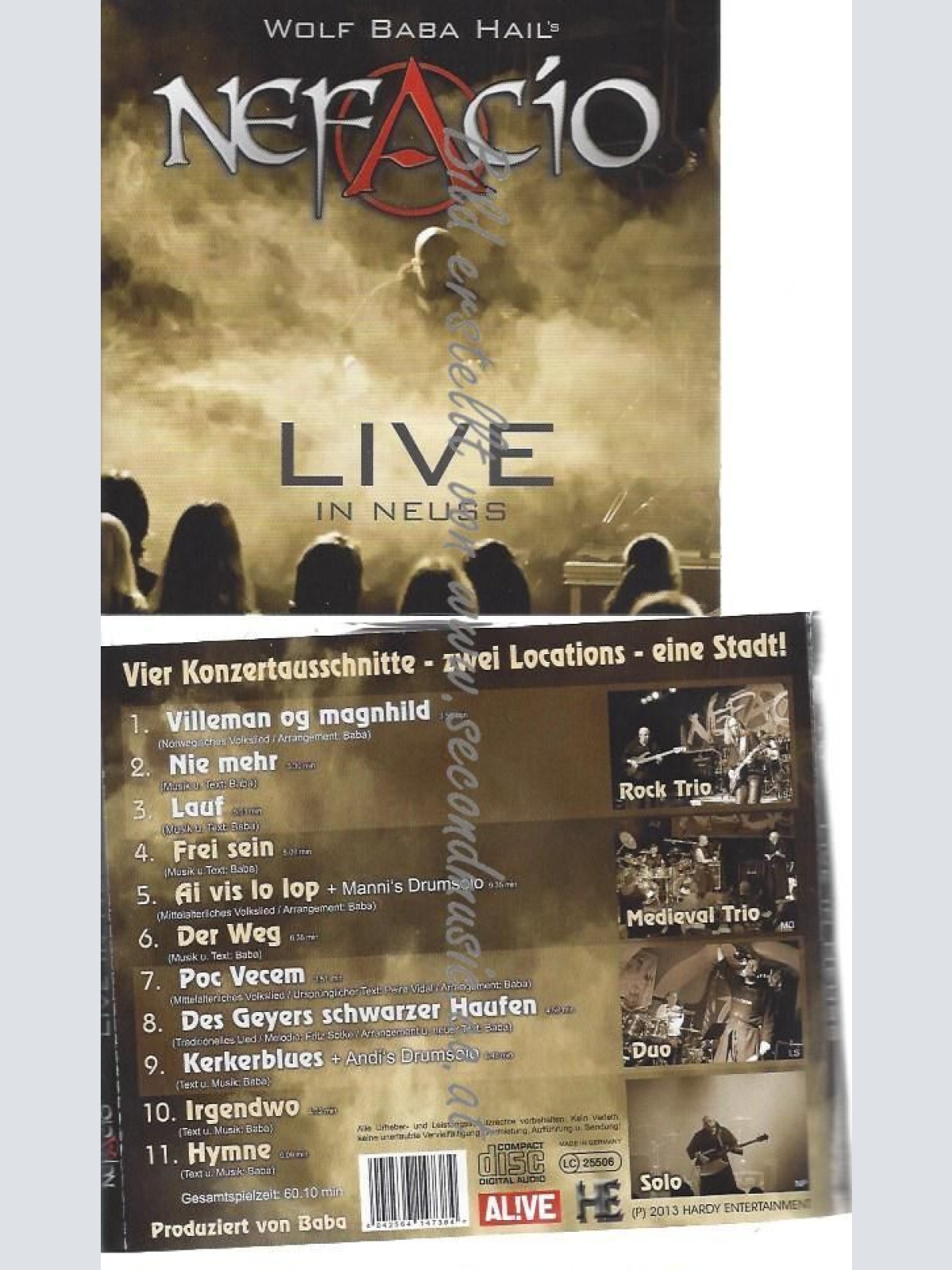 CD--NEFACIO--    LIVE