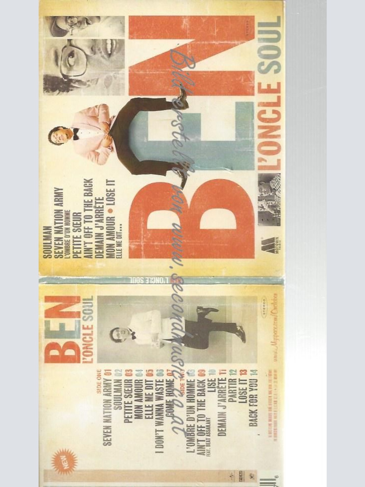 CD--Ben L'oncle Soul   // Ben l'Oncle Soul