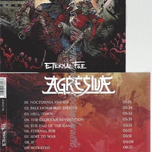 CD--AGRESIVA--    ETERNAL FOE [BONUS TRACKS] |