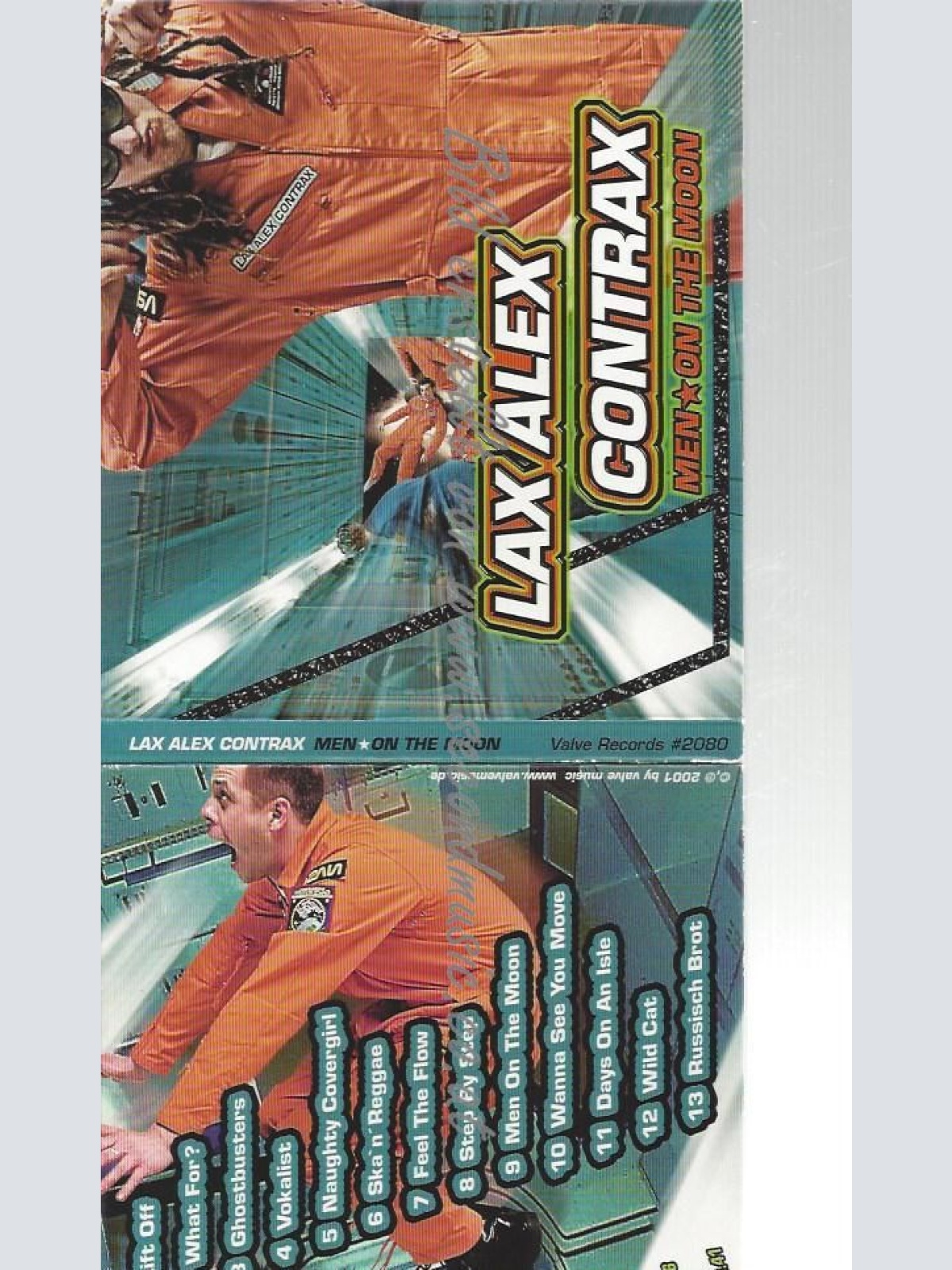 CD--LAX ALEX CONTRAX--    MEN ON THE MOON