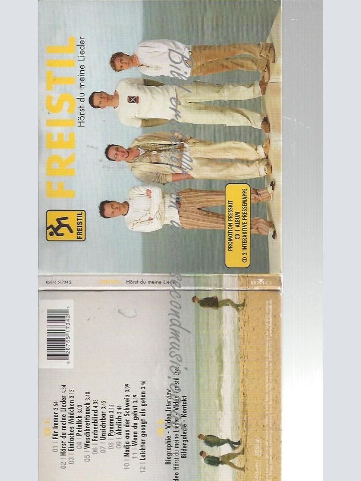 CD--FREISTIL--    HÖRST DU MEINE LIEDER