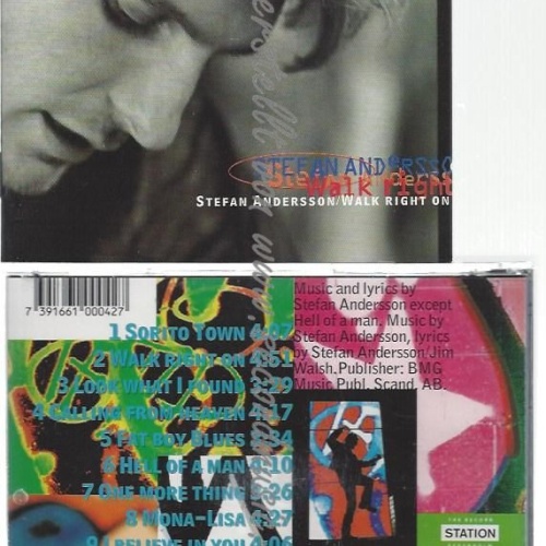 CD--Walk Right on //  Stefan Andersson