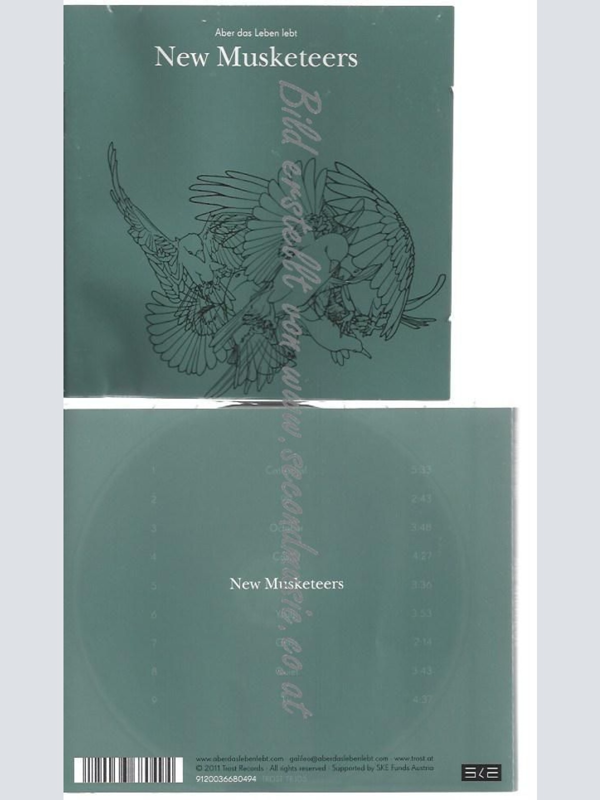 CD--ABER DAS LEBEN LEBT--    NEW MUSKETEERS