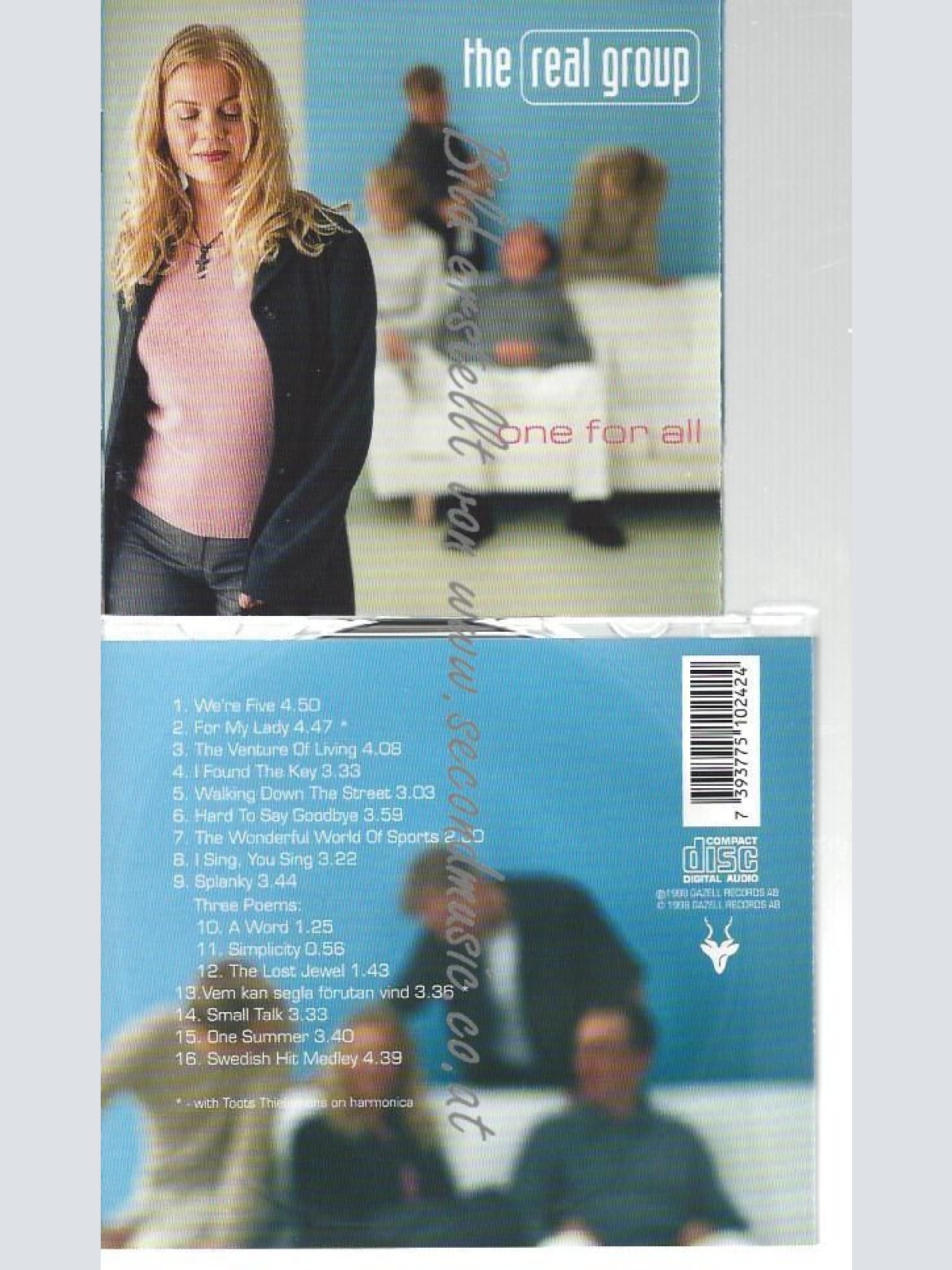 CD--THE REAL GROUP--    ONE FOR ALL