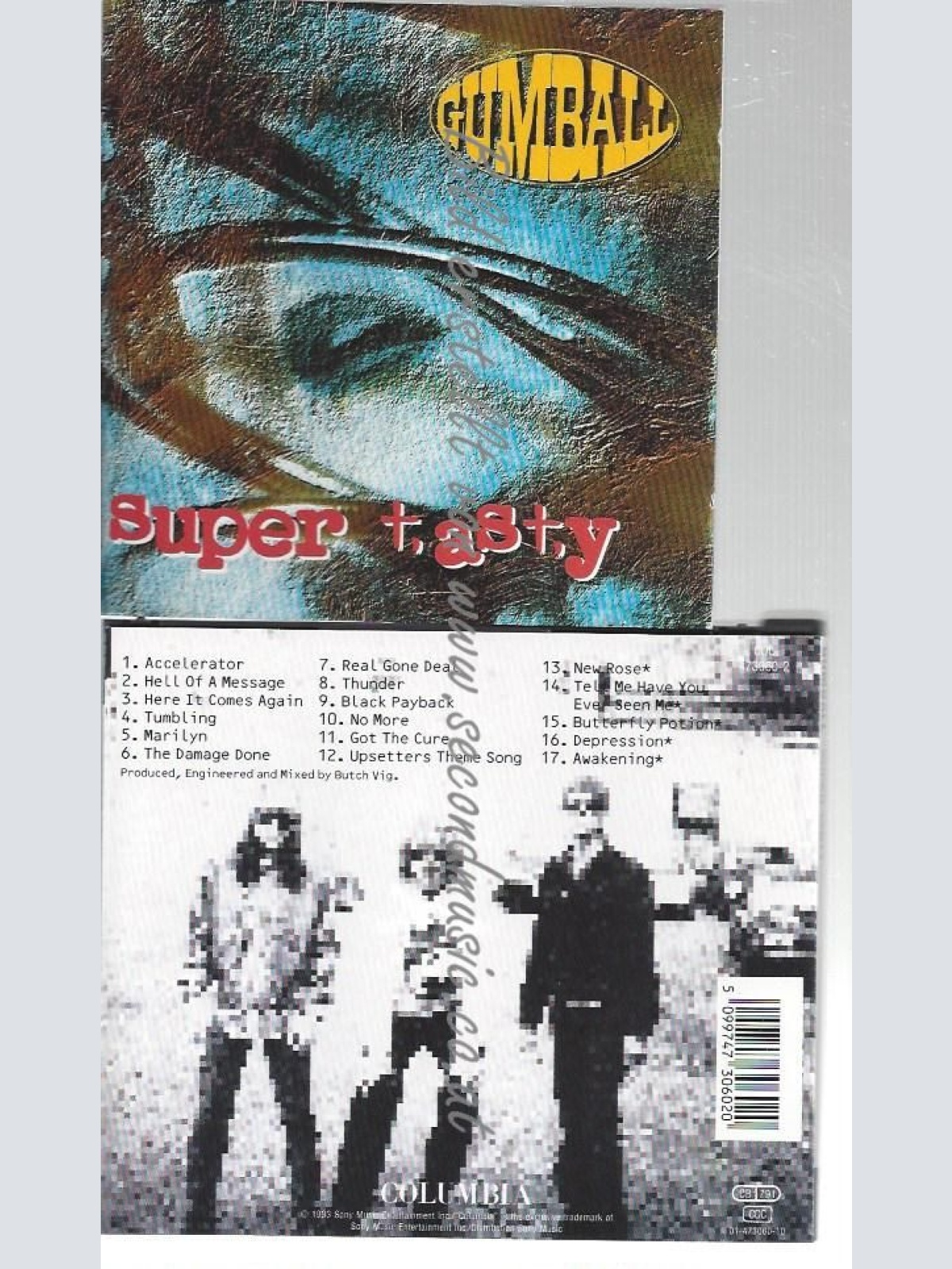CD--GUMBALL--    SUPER TASTY -EXPANDED EDITION-