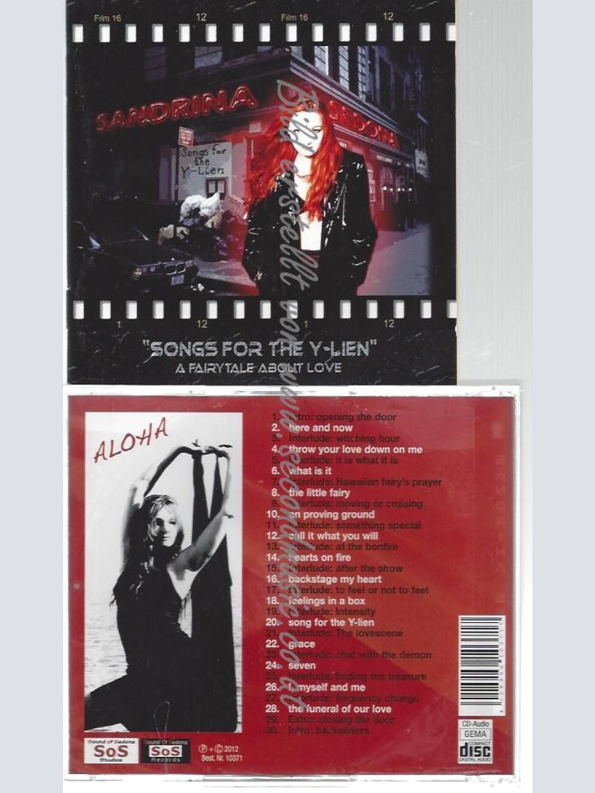 CD--SANDRINA SEDONA--    SONGS FOR THE Y-LIEN-A FAIRYTALE ABOUT LOVE