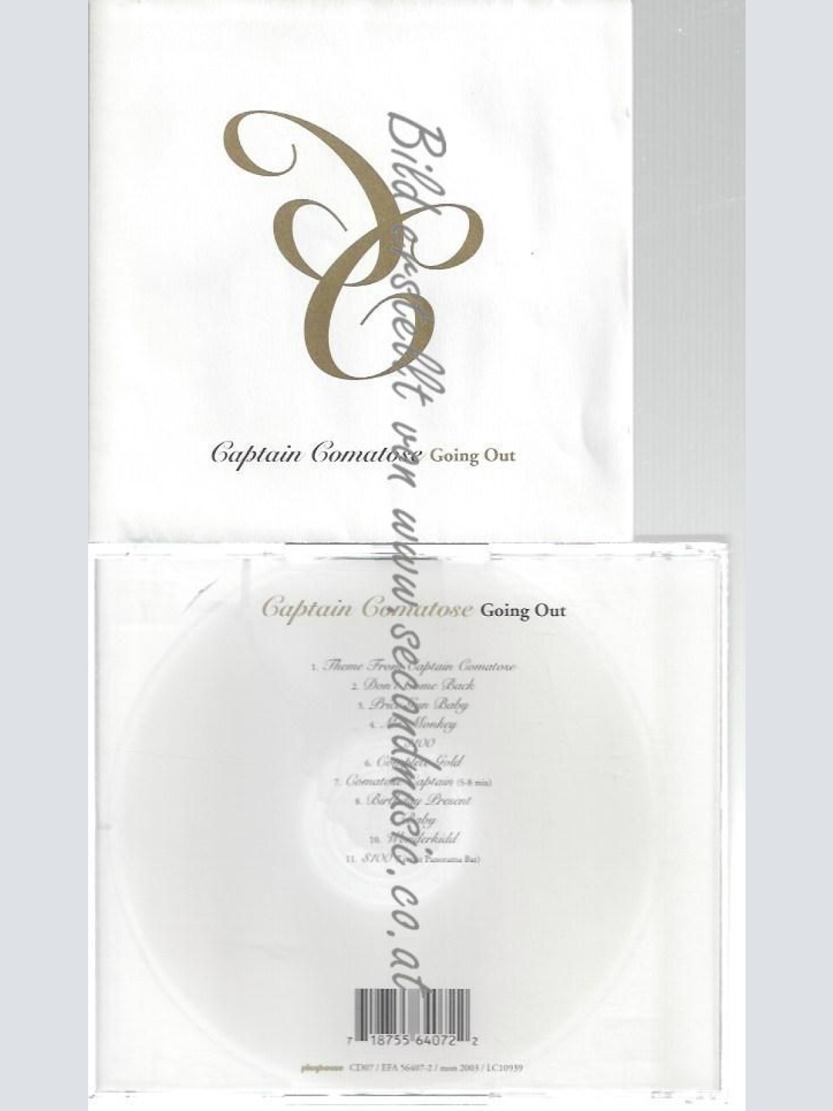 CD--Going Out  (( Captain Comatose
