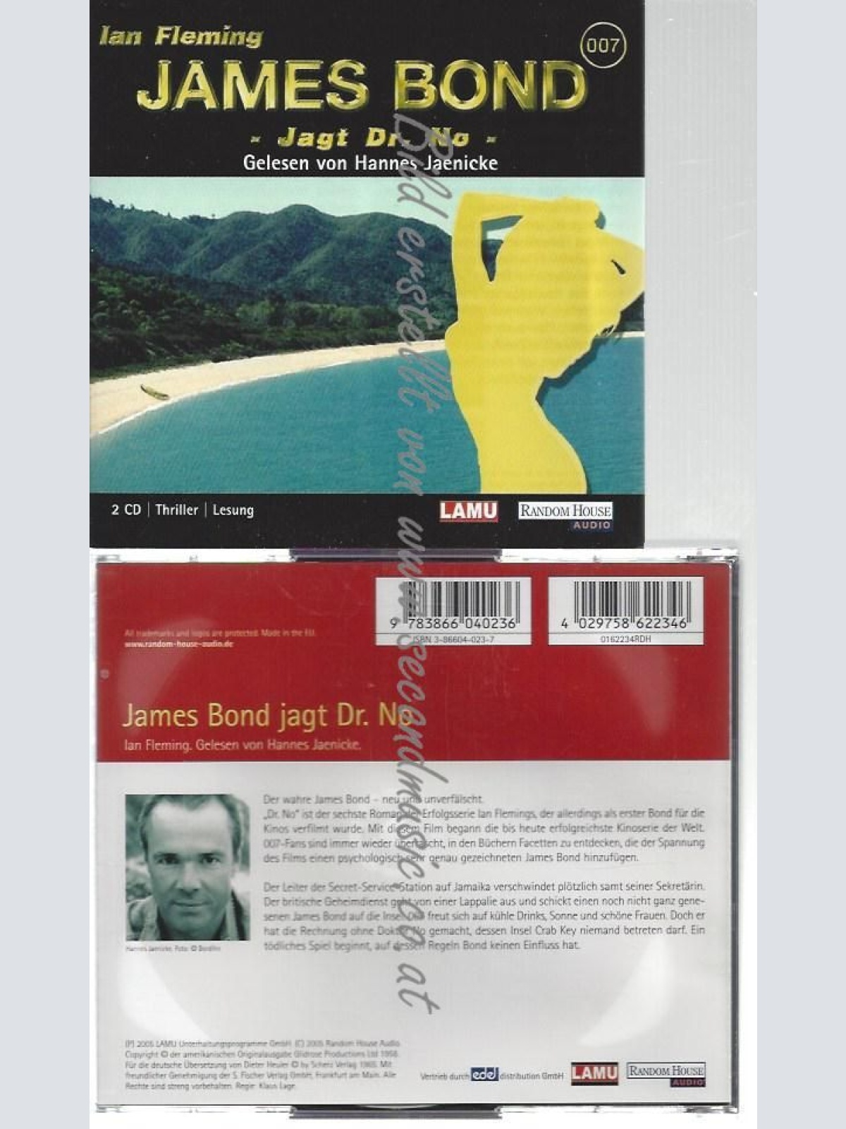 CD--IAN FLEMING UND HANNES JAENICKE--    JAMES BOND-JAGT DR.NO