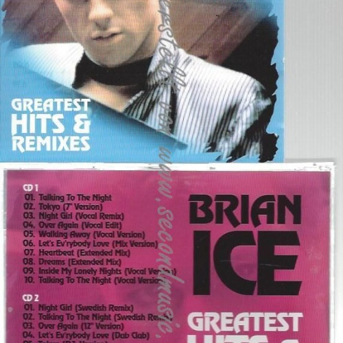 CD--BRIAN ICE--    GREATEST HITS & REMIXES | DOPPEL-CD