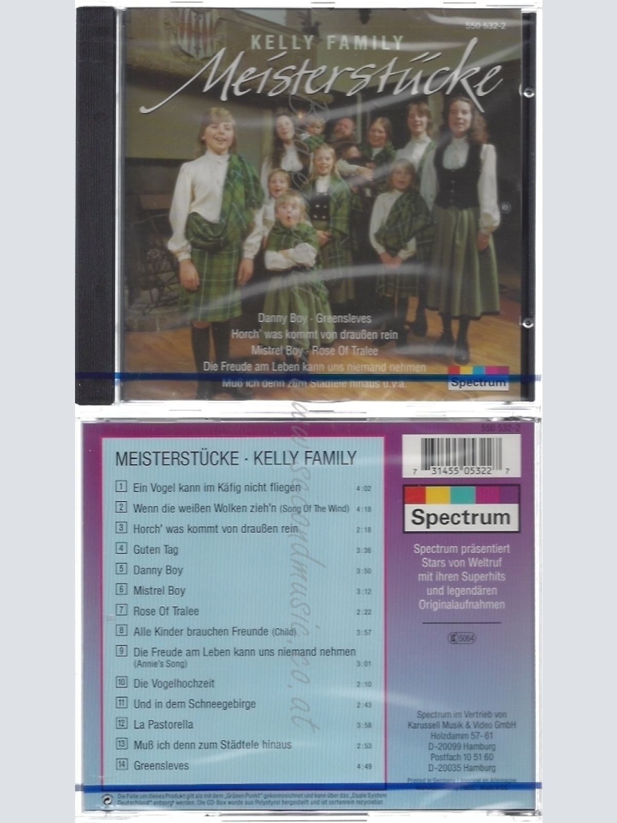 CD--NM-SEALED-KELLY FAMILY -1994- -- MEISTERSTÜCKE-KELLY FAMILY