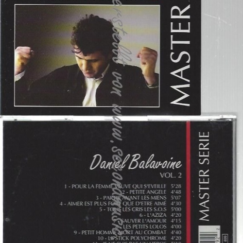 CD--ALENTS DU    / DANIEL BALAVOINE--    MASTER SERIE VOL.2