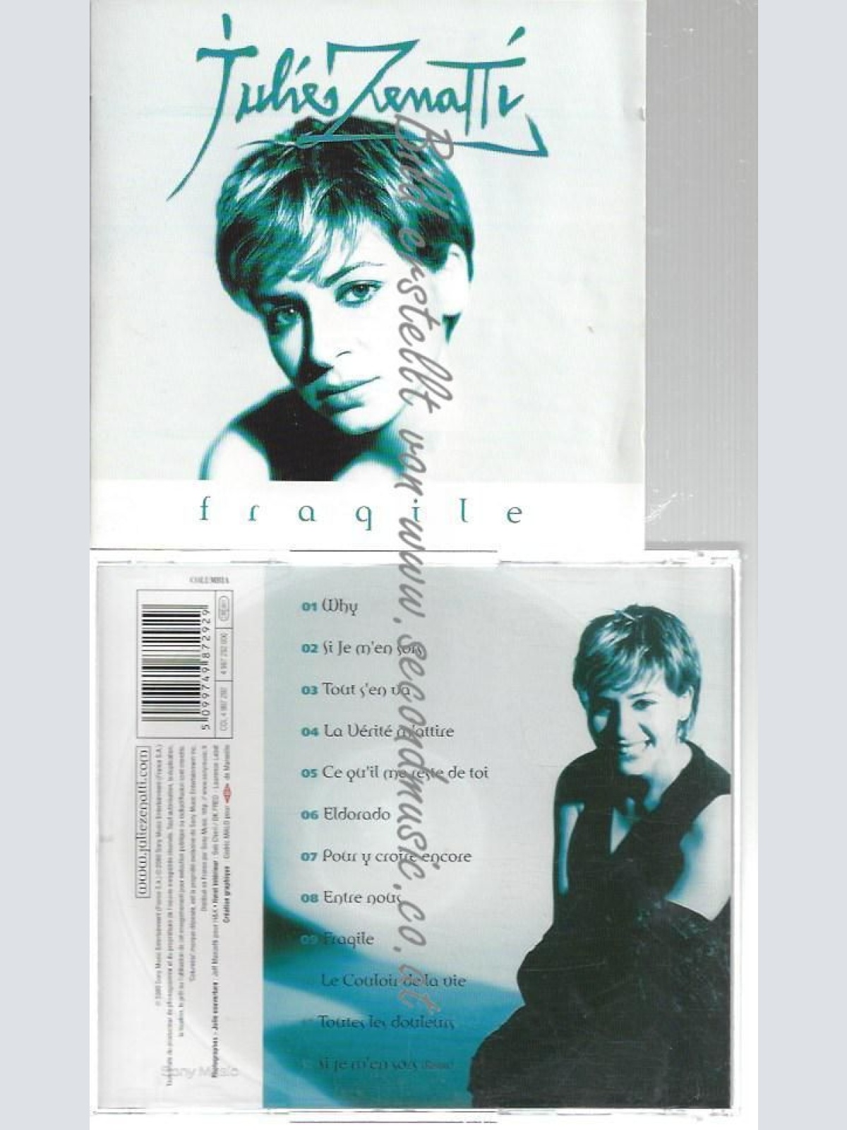 CD--JULIE ZENATTI--    FRAGILE