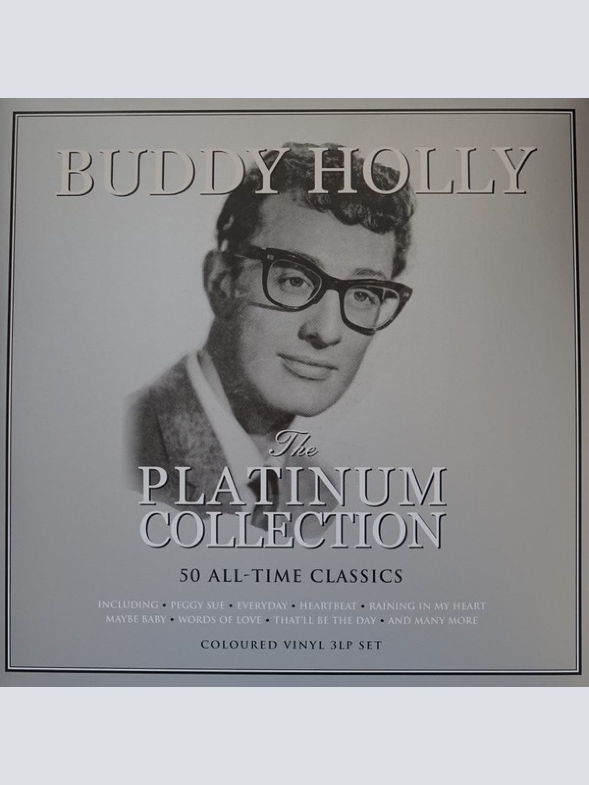 3xLP, Comp, Whi Buddy Holly - The Platinum Collection