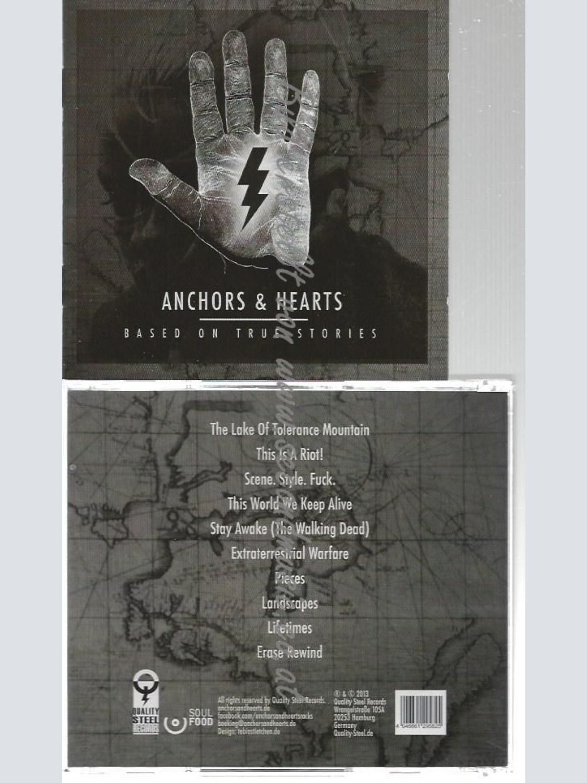 CD--ANCHORS & HEARTS--    BASED ON TRUE STORIES [EXPLICIT]