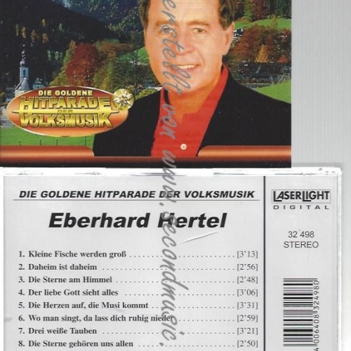 CD--EBERHARD HERTEL--    DIE GOLDENE HITPARADE DER VOLKSMUSIK
