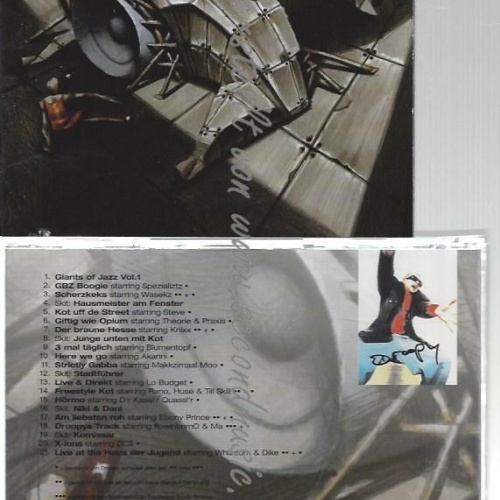 CD--DROOPY THE HITMACHINE--    PRESENTS"KOT UFF DE STREET"